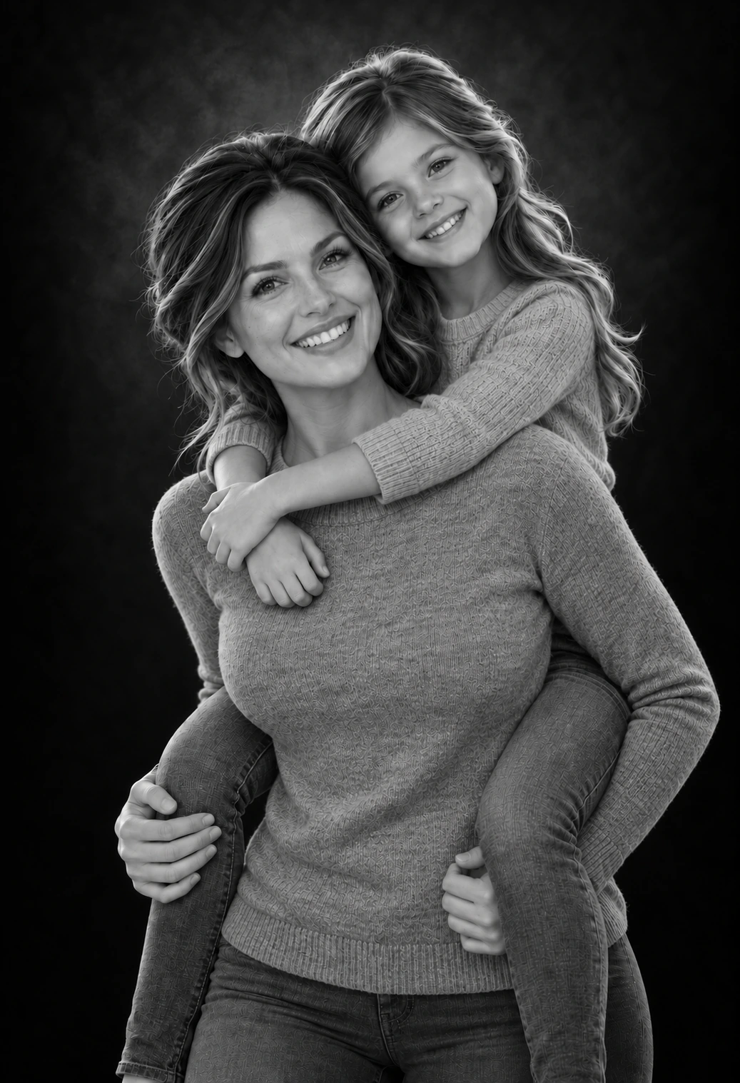 Parent & Child Piggyback