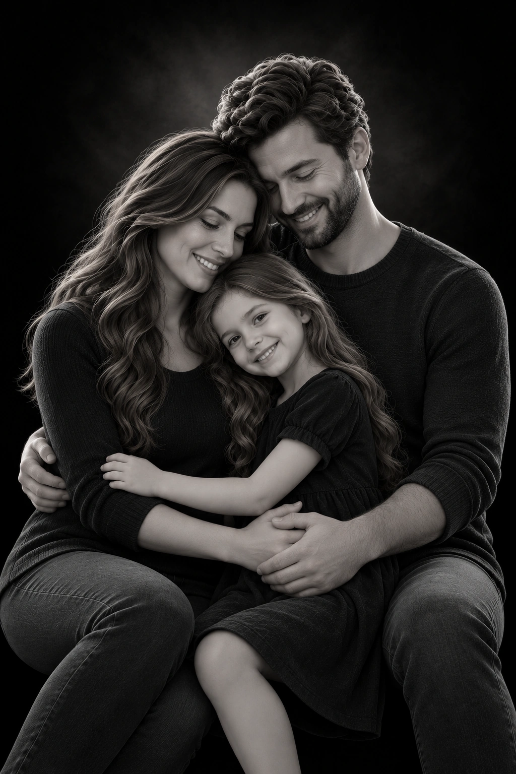 Family Emotional Embrace