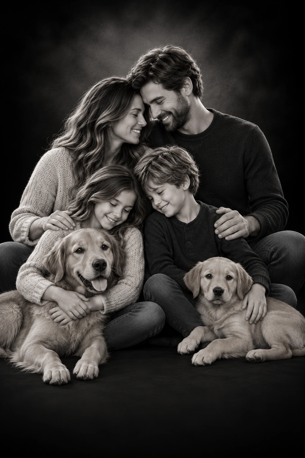 2 Dogs Emotional Family