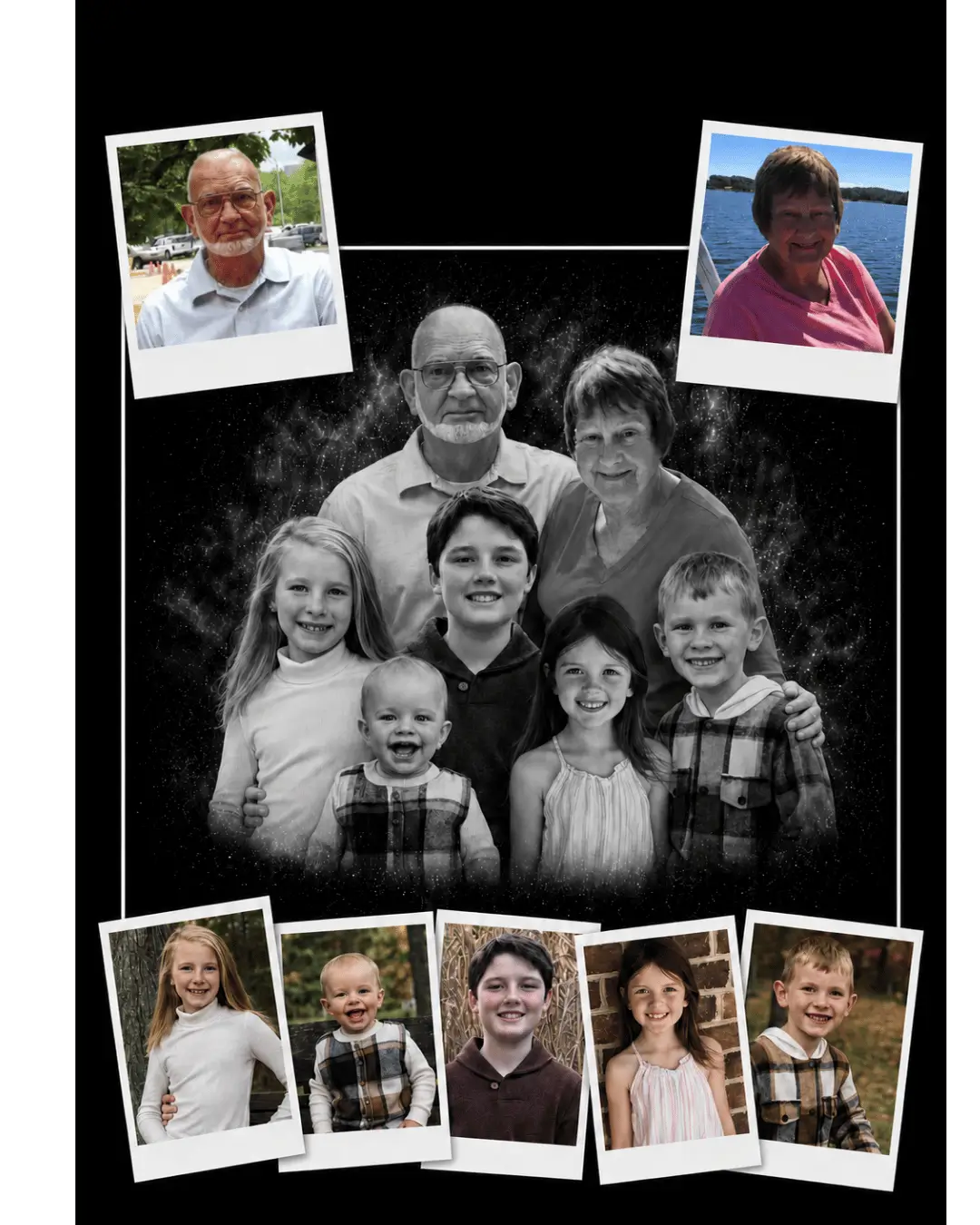 Memorial family portrait inspiration