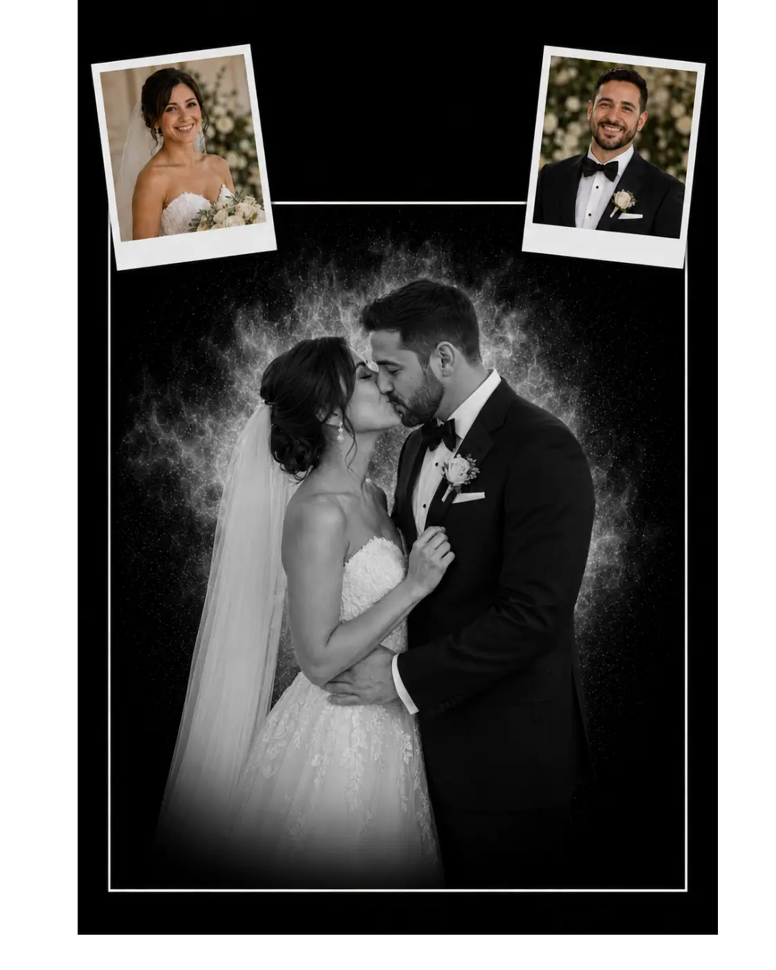 Custom portrait gift for parents