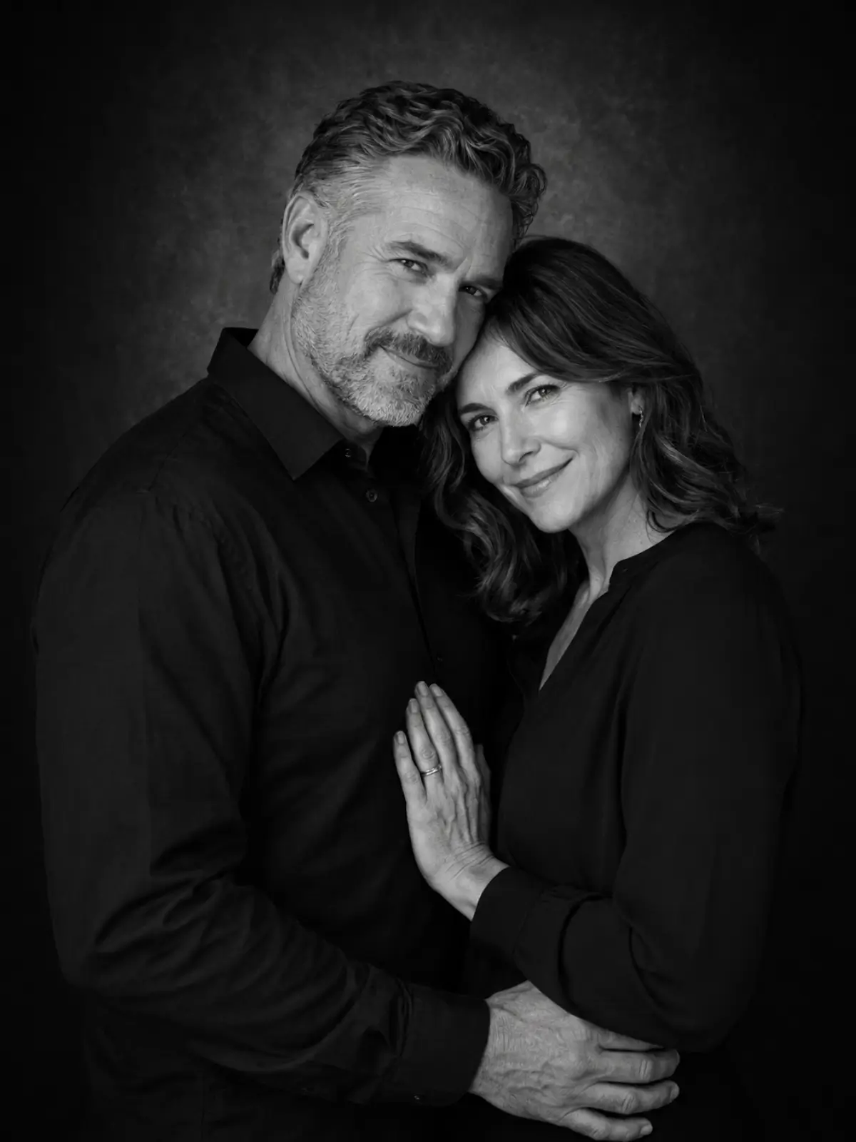 Joyful family portrait example