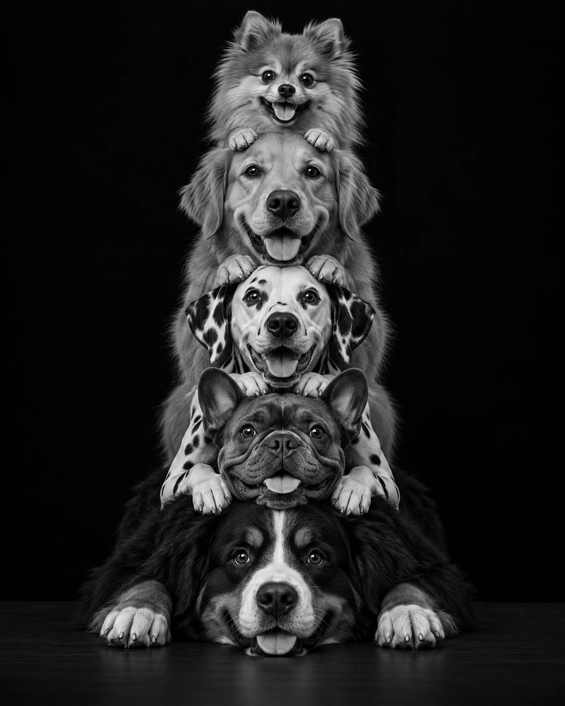 · Stacked
